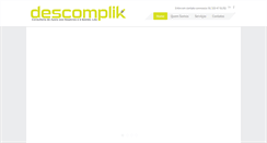 Desktop Screenshot of descomplik.pt